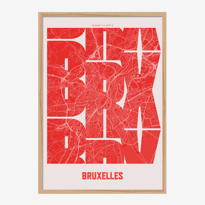 BRX Bruxelles Poster