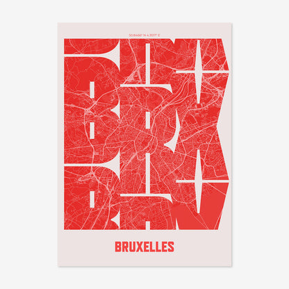 BRX Bruxelles Poster