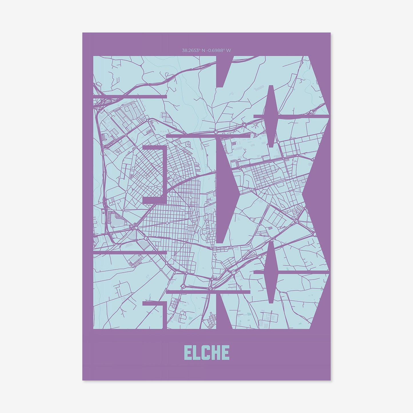 ELX Elche Poster