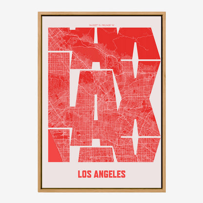 LAX Los Angeles Poster