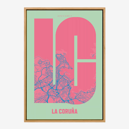 LC La Coruña Poster