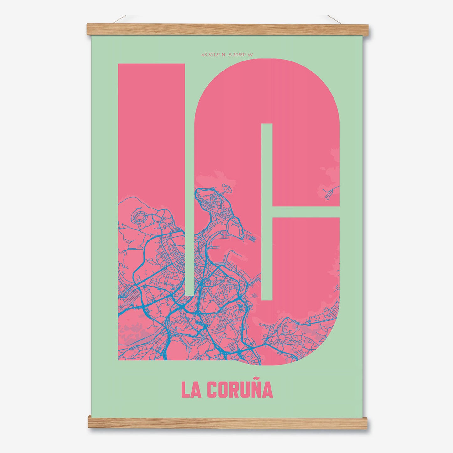 LC La Coruña Poster