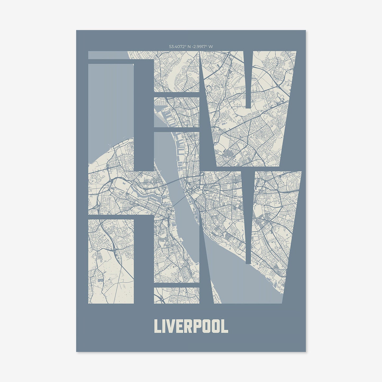 LIV Liverpool Poster