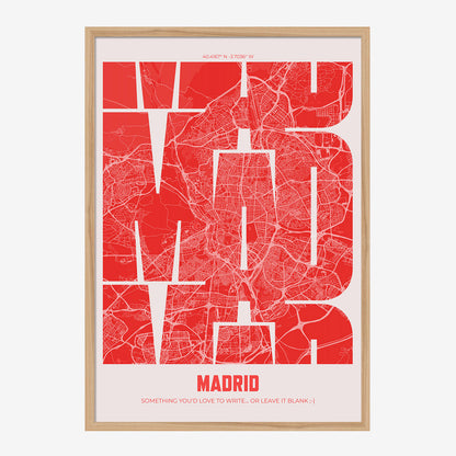MAD Madrid Poster