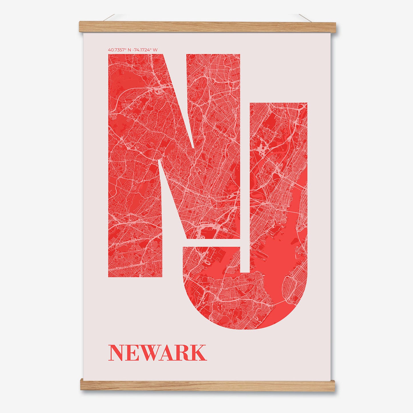 NJ Newark Poster