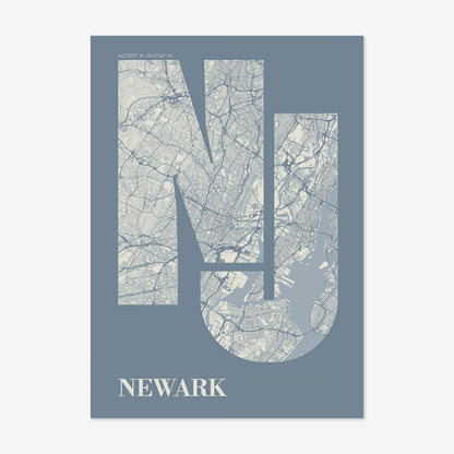 NJ Newark Poster