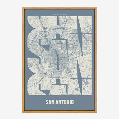 SAN San Antonio Poster