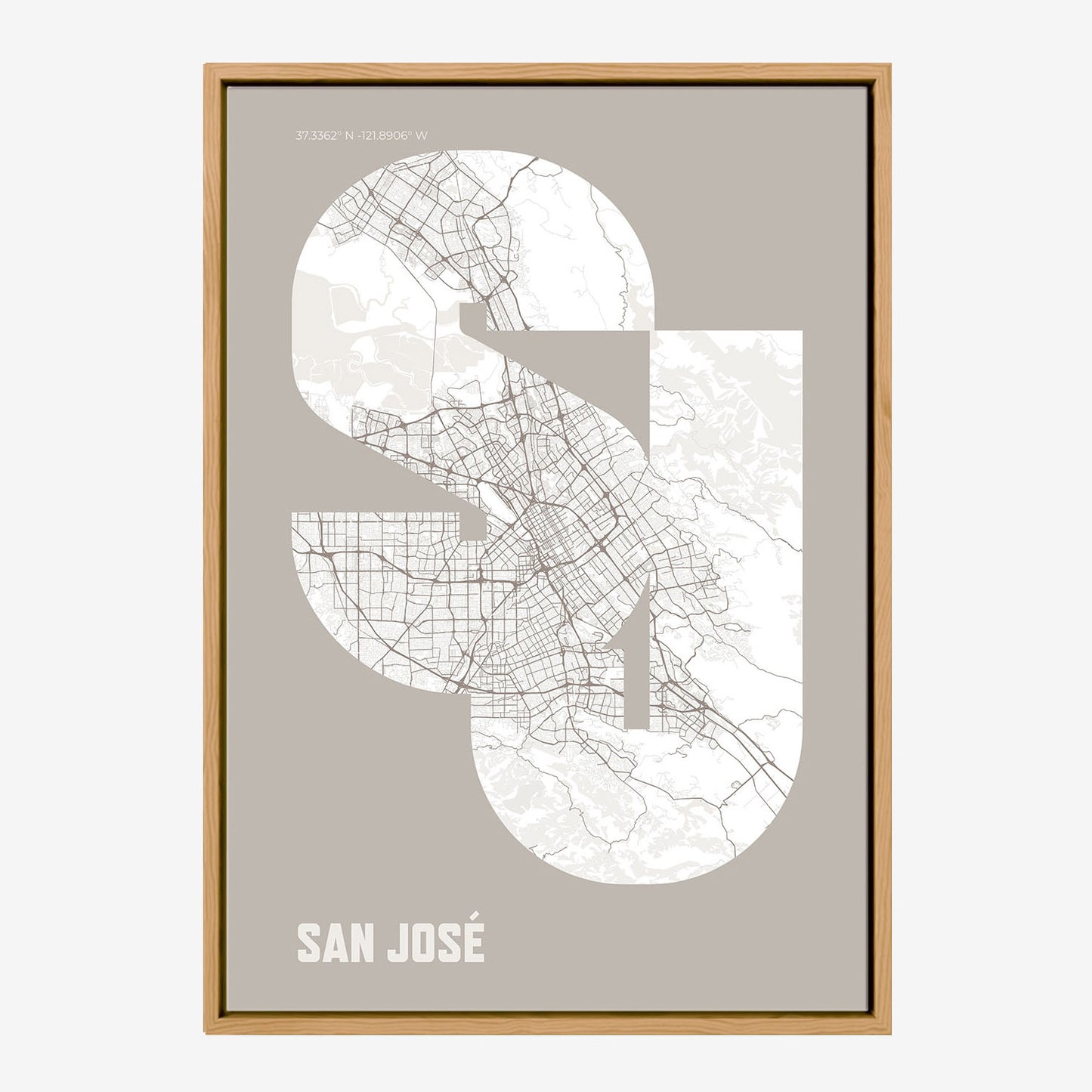 SJ San Jose Poster