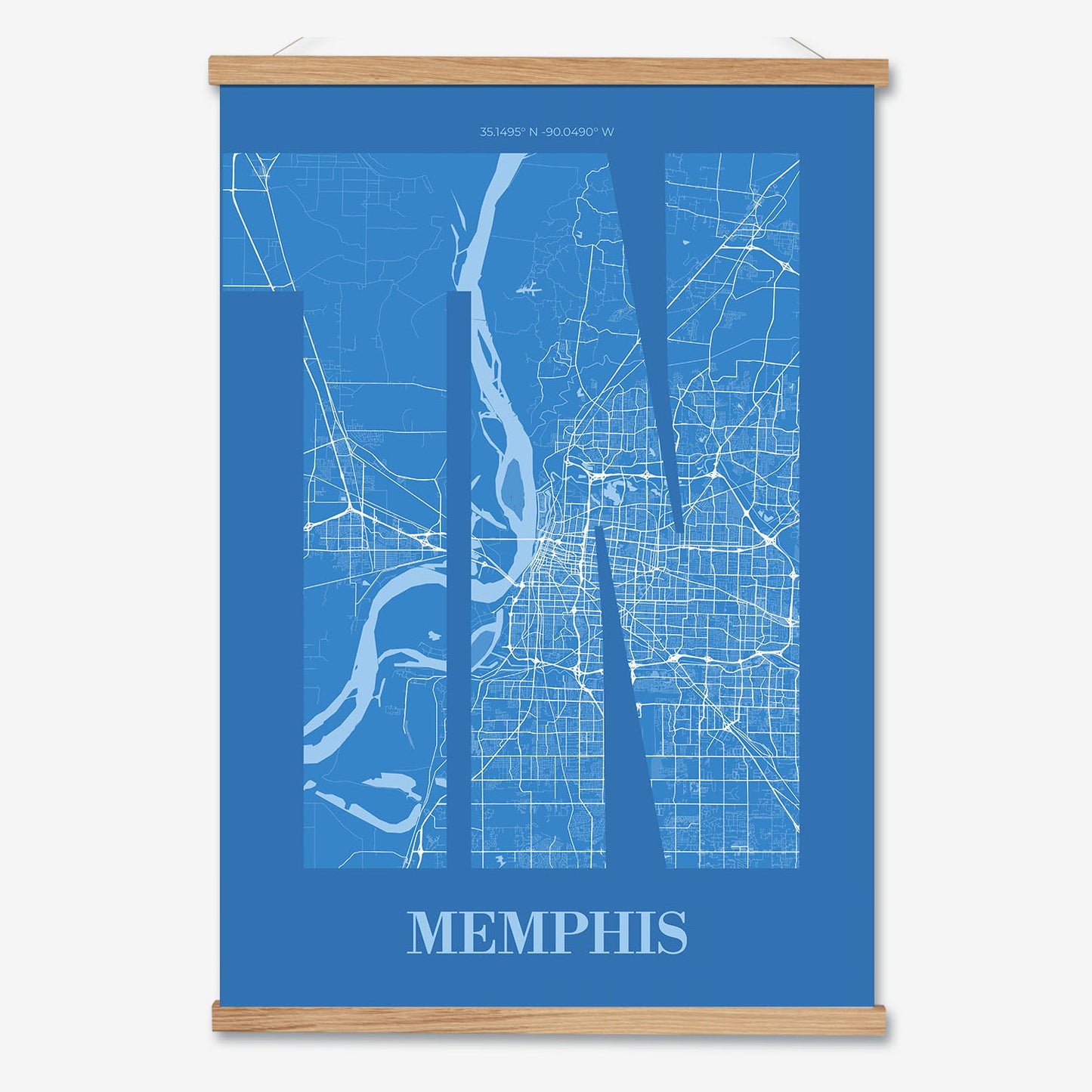 TN Memphis Poster