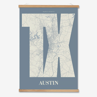 TX Austin Poster