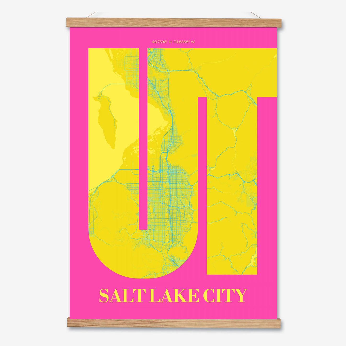 UT Salt Lake City Poster